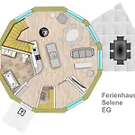 Kugelhaus Selene - Ruhiger Rueckzugsort In Sanfter Architektur Prázdninový dům